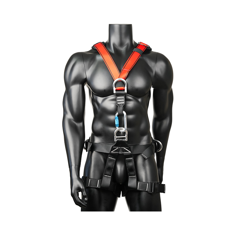 KA14 Climb Tac-Rescue, Construction Rock Climbing, D-Ring Points Safety harness belt for Rappelling Fire Rescuing Tree Climbing Gear
